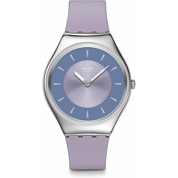 Amazon.com: Swatch Skin Irony Unisex Watch Casual Polymer Blue